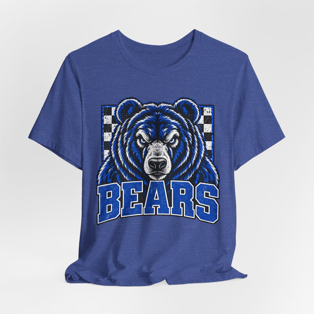 Vintage Bears Checkerboard Graphic Tee