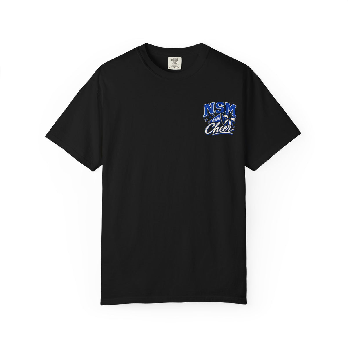 NSM Bison Cheer Front & Back Tee