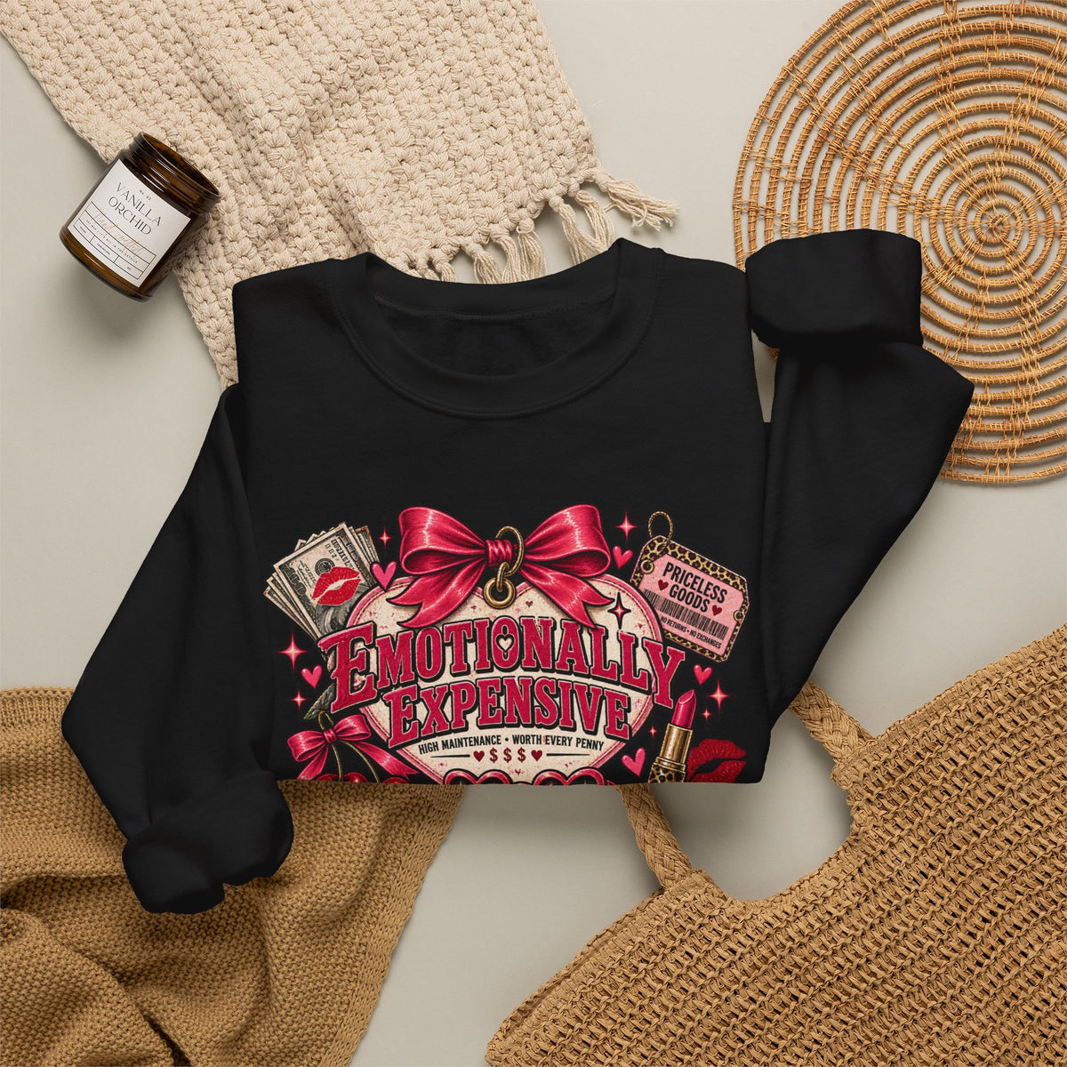 Emotionally Expensive Valentine Crewneck