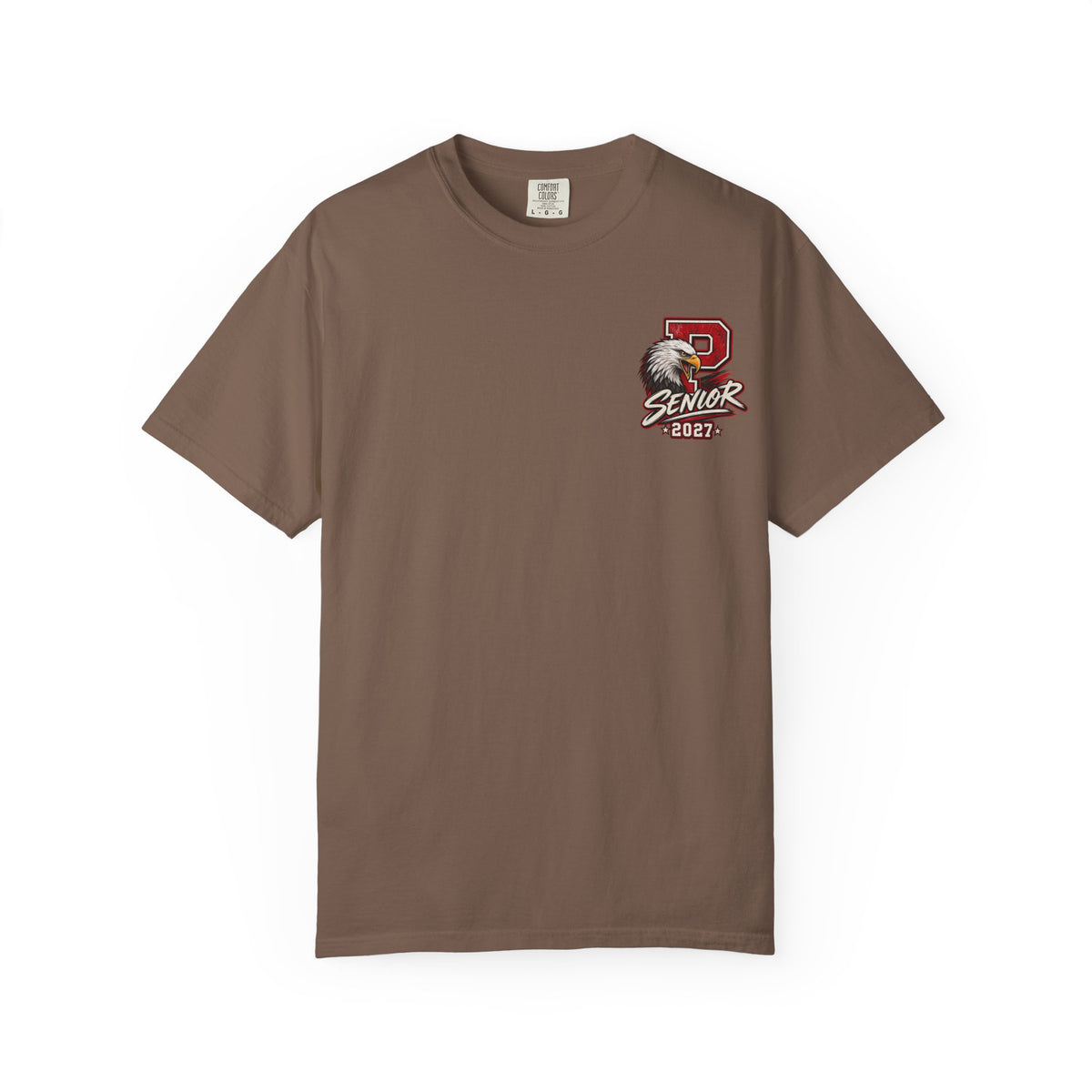 Pisgah Eagles Senior 2027 Camo Graphic Tee