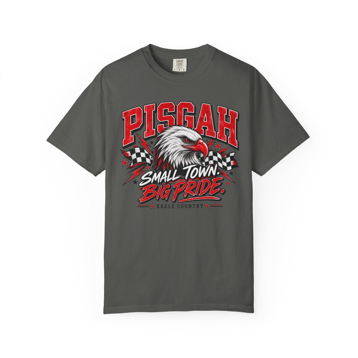 Pisgah Small Town Big Pride Eagle Tee