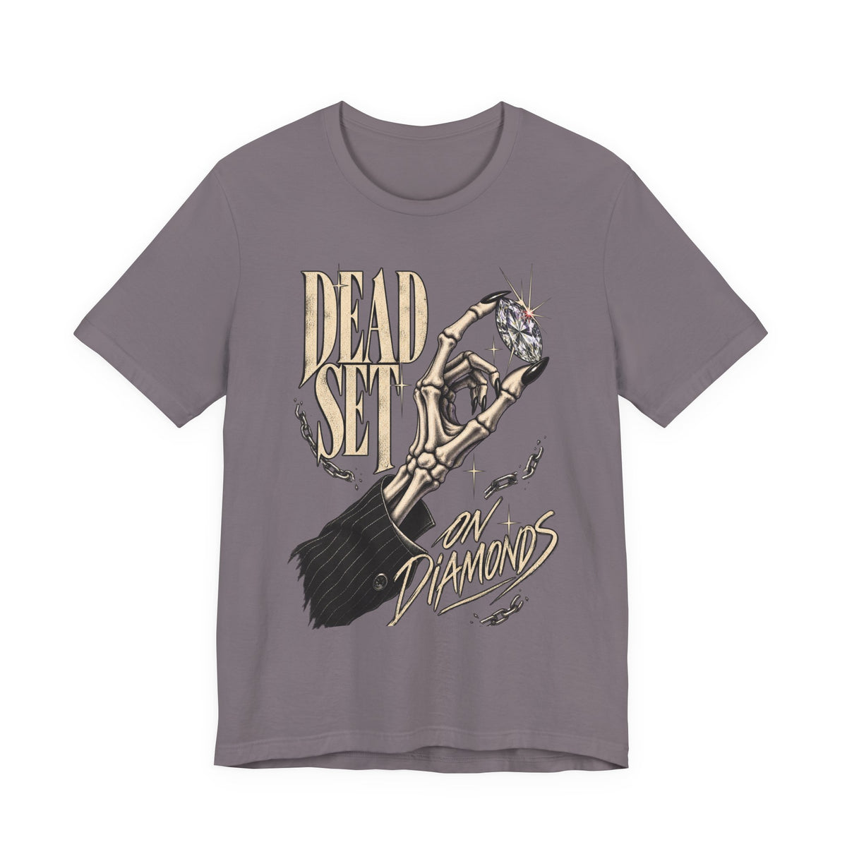 Dead Set on Diamonds Graphic Tee