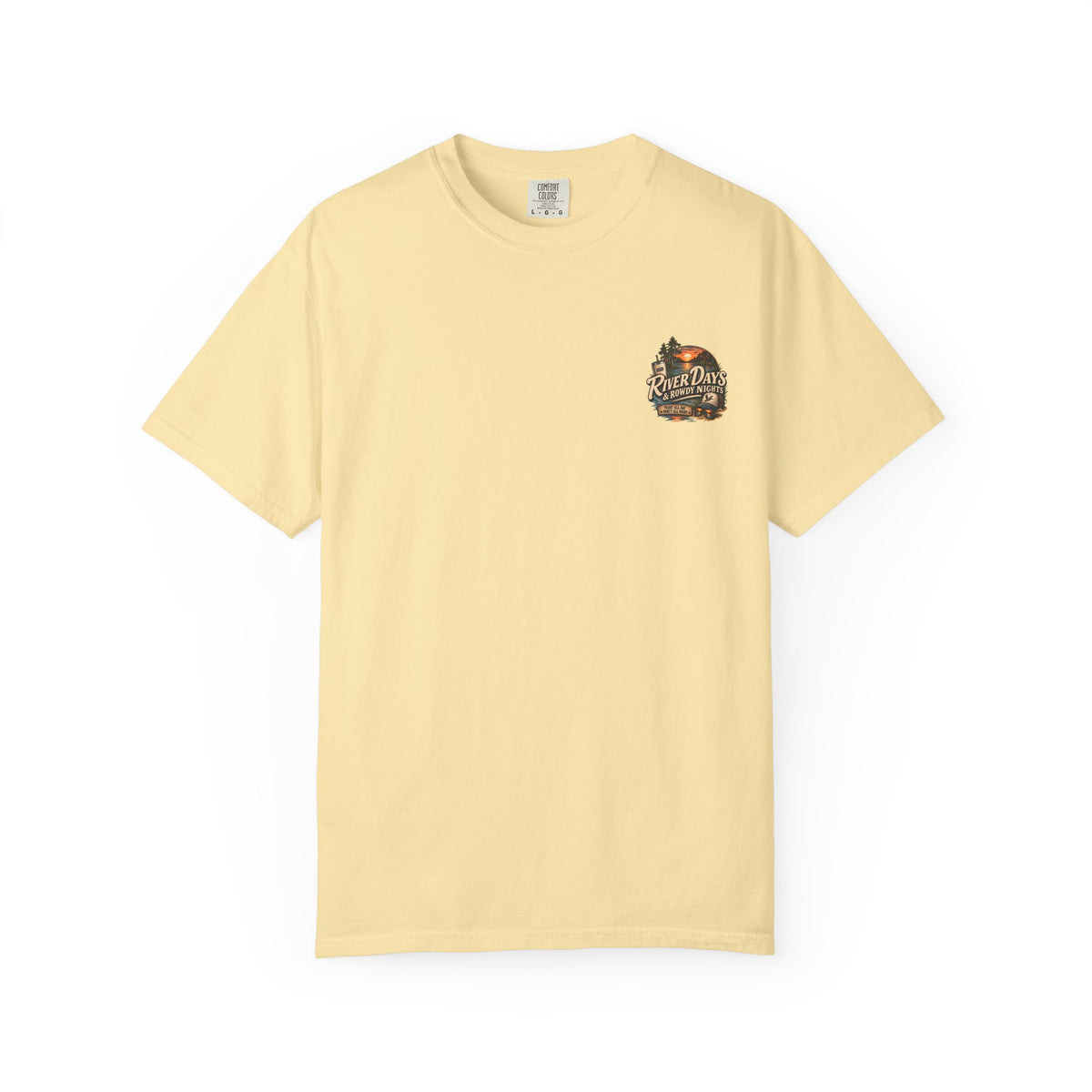 River Days & Rowdy Nights Comfort Colors Tee