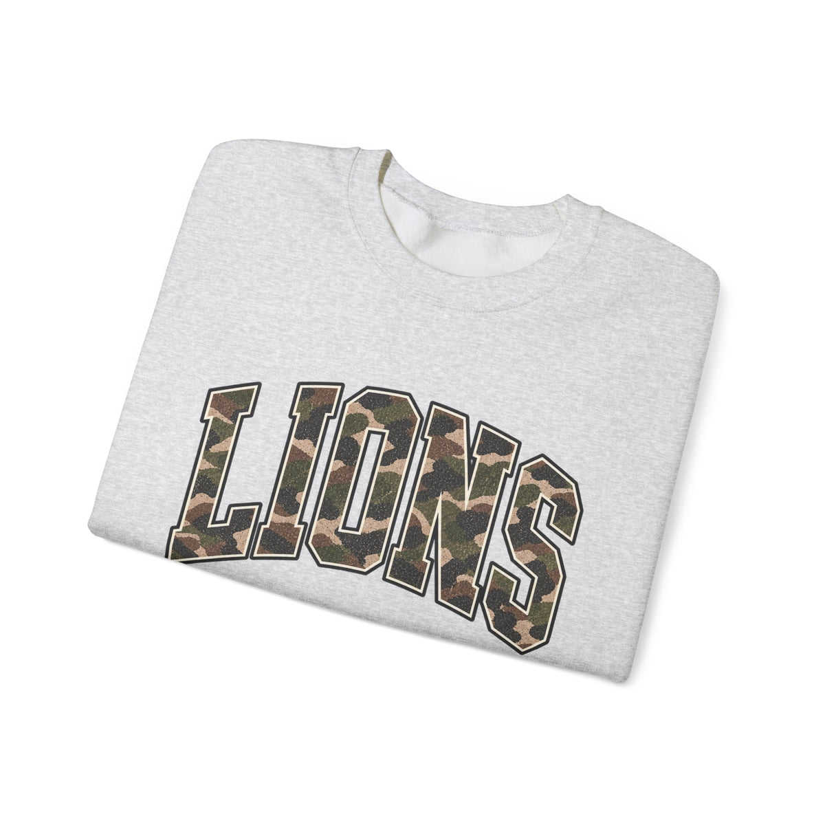 Lions Vintage Camo Crewneck Sweatshirt