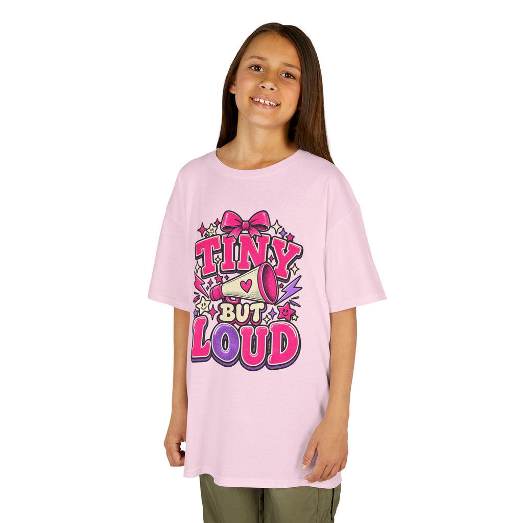 Tiny But Loud Youth Cheer Tee