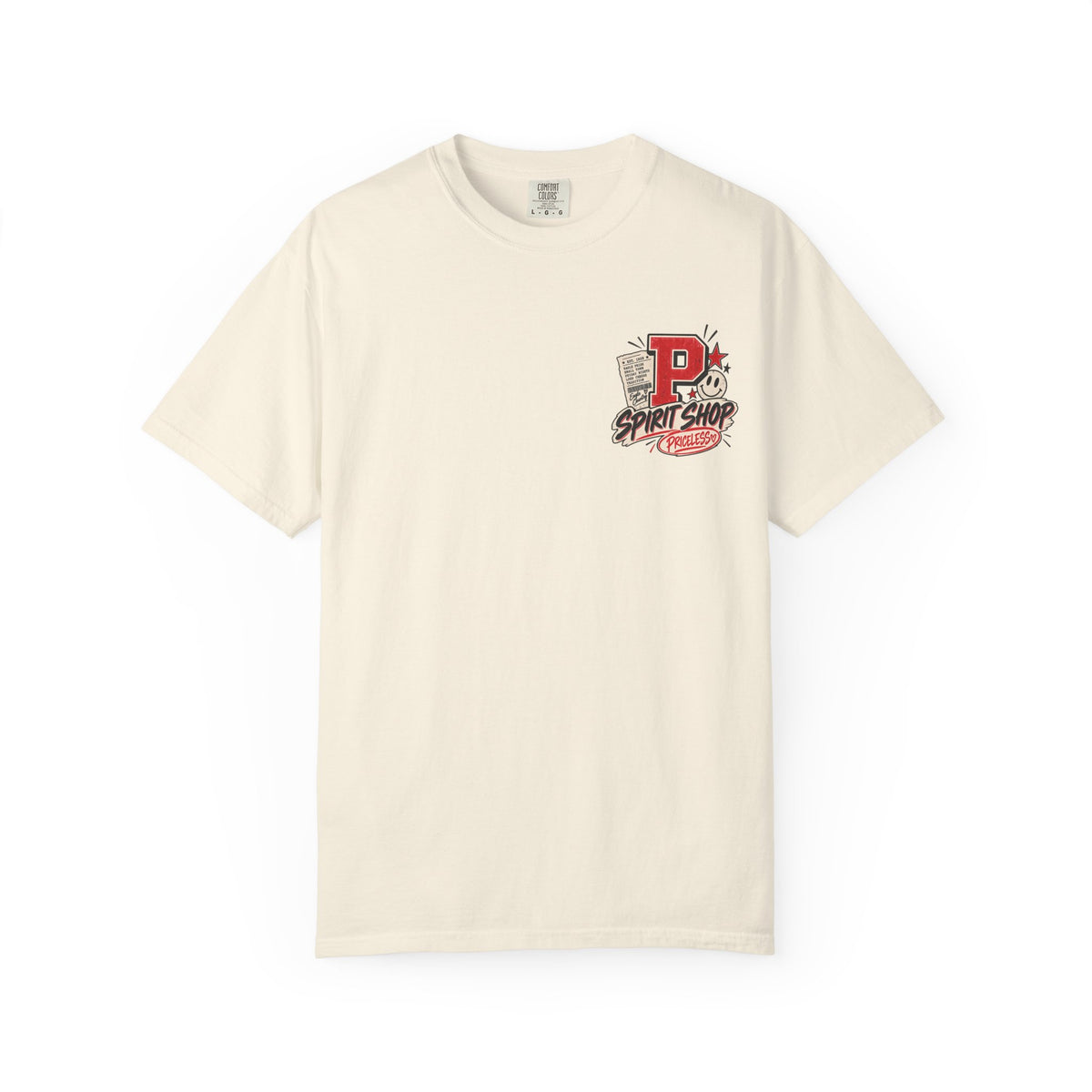 Pisgah Eagles Spirit Shop Receipt Comfort Colors Tee