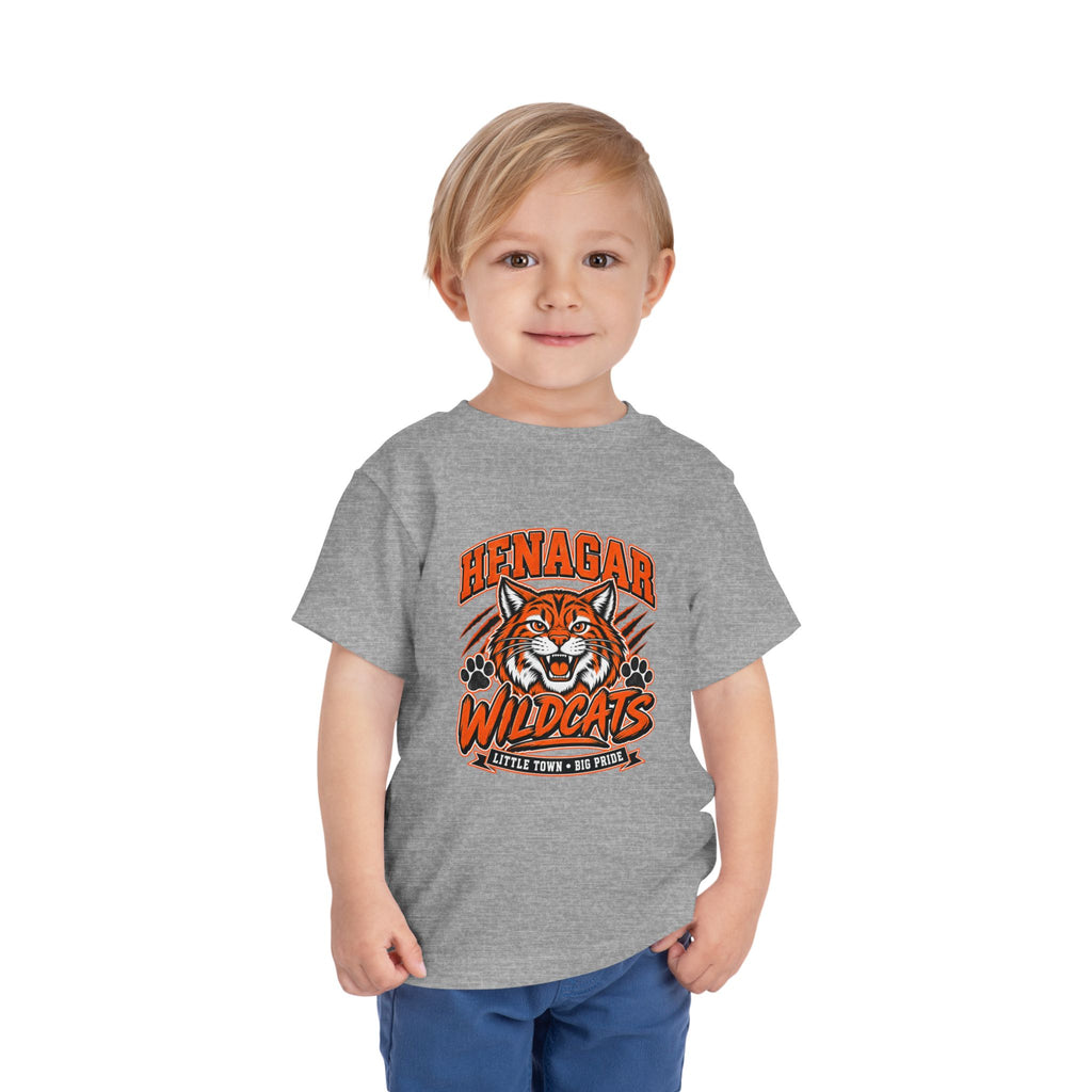 Henagar Little Wildcat Pride Toddler Tee