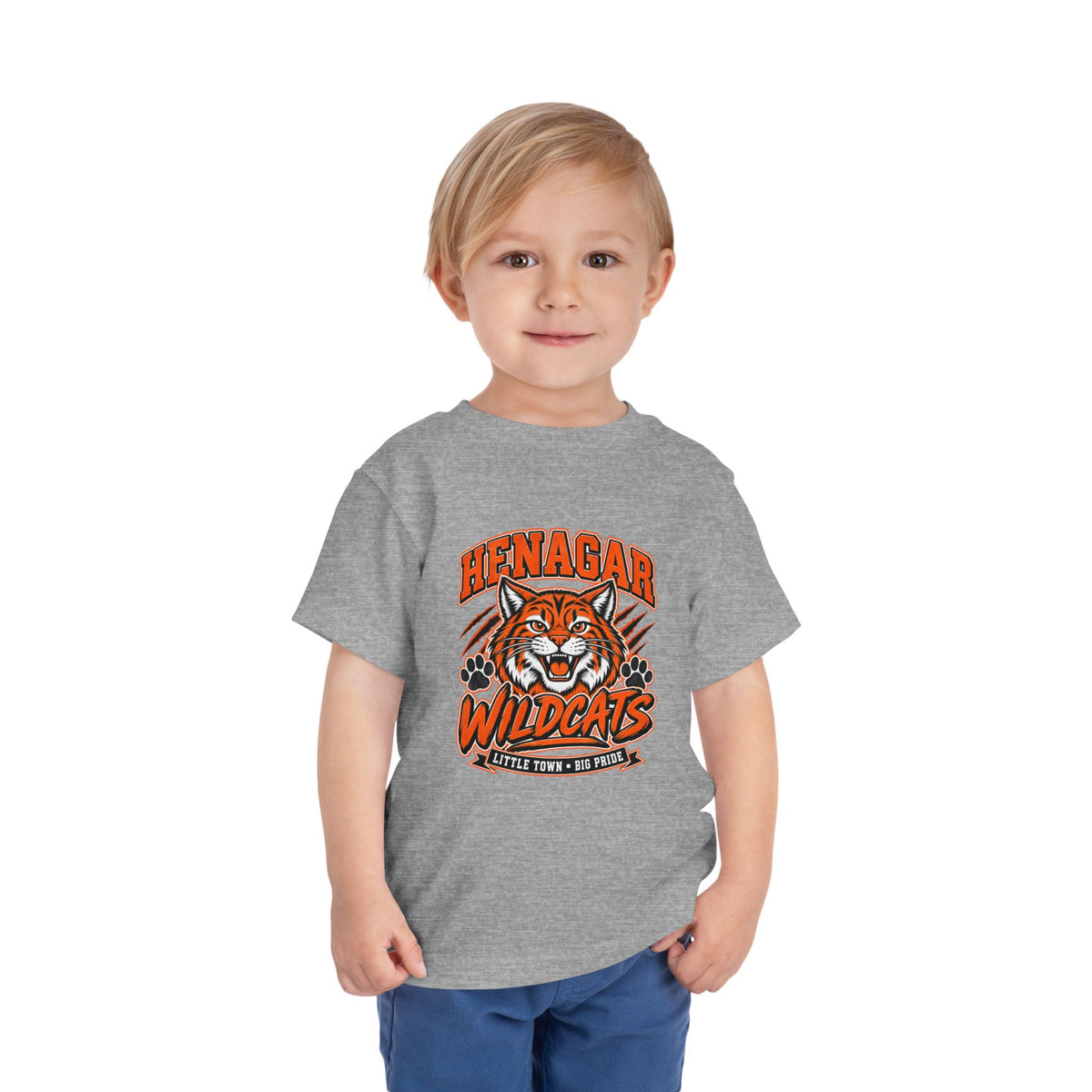 Henagar Little Wildcat Pride Toddler Tee