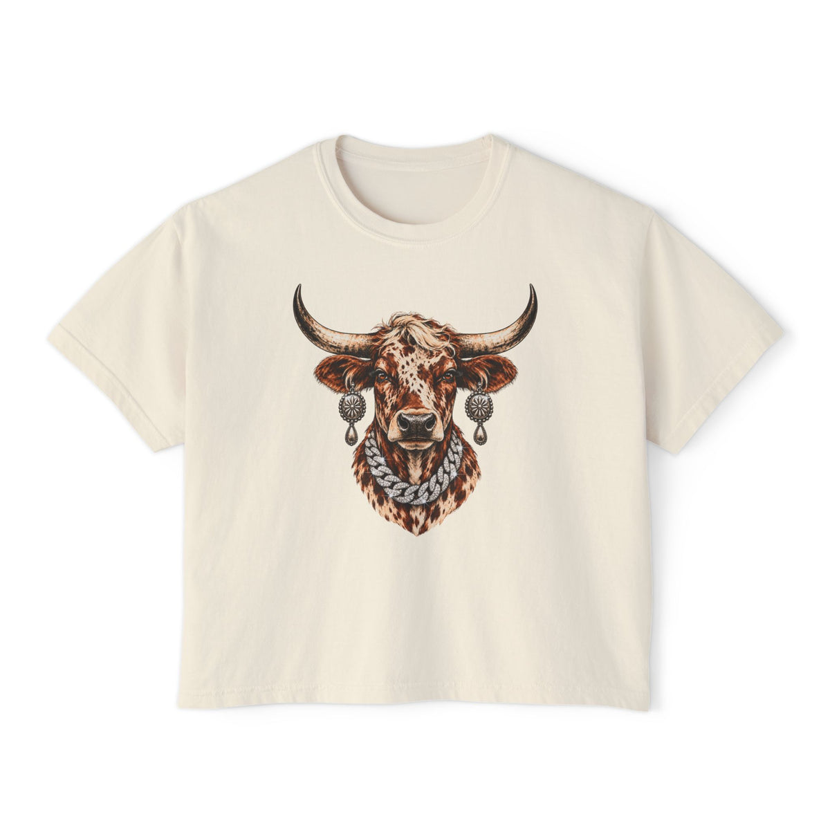 High-Dollar Heifer Boxy Crop Tee