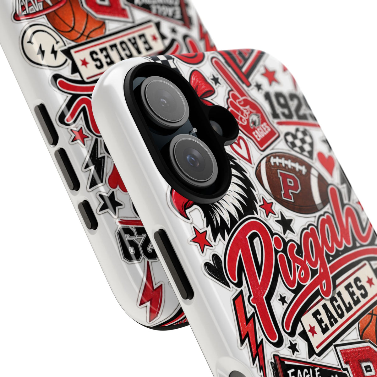 Pisgah Eagles Sticker Bomb Tough Phone Case