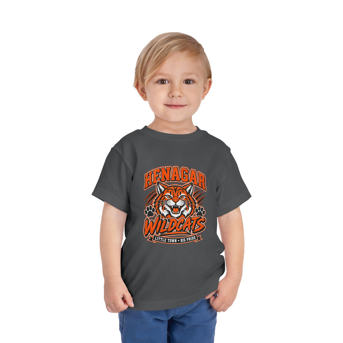 Henagar Little Wildcat Pride Toddler Tee