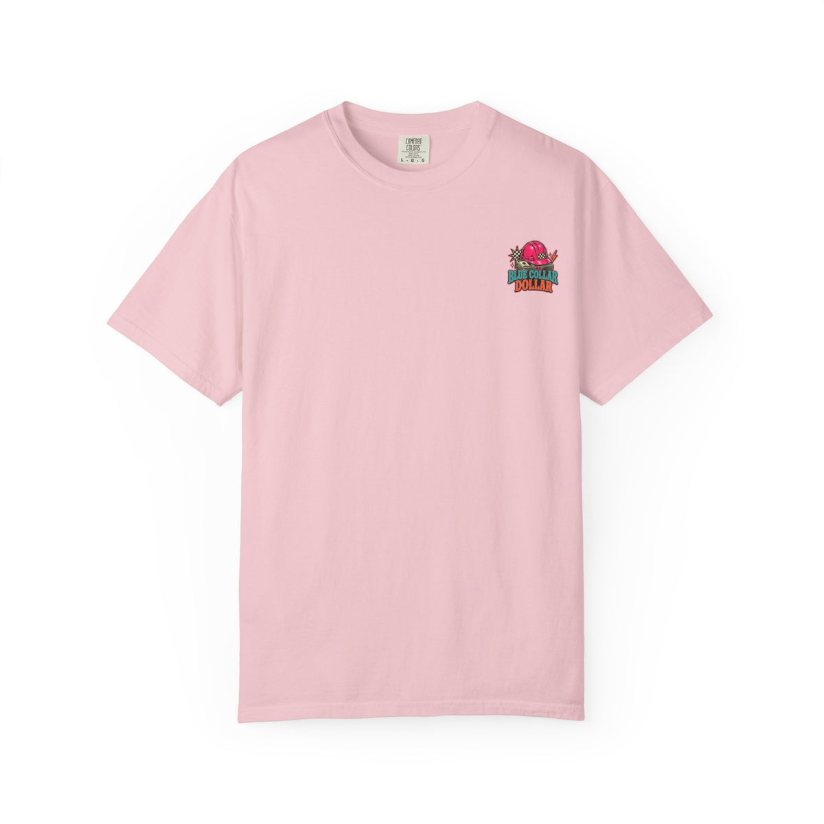 Spending That Blue Collar Dollar Pink Hard Hat Tee