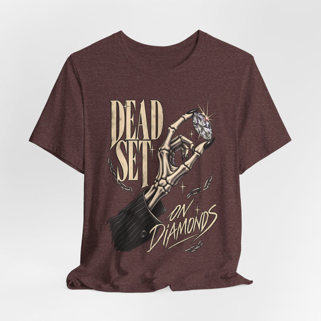 Dead Set on Diamonds Graphic Tee