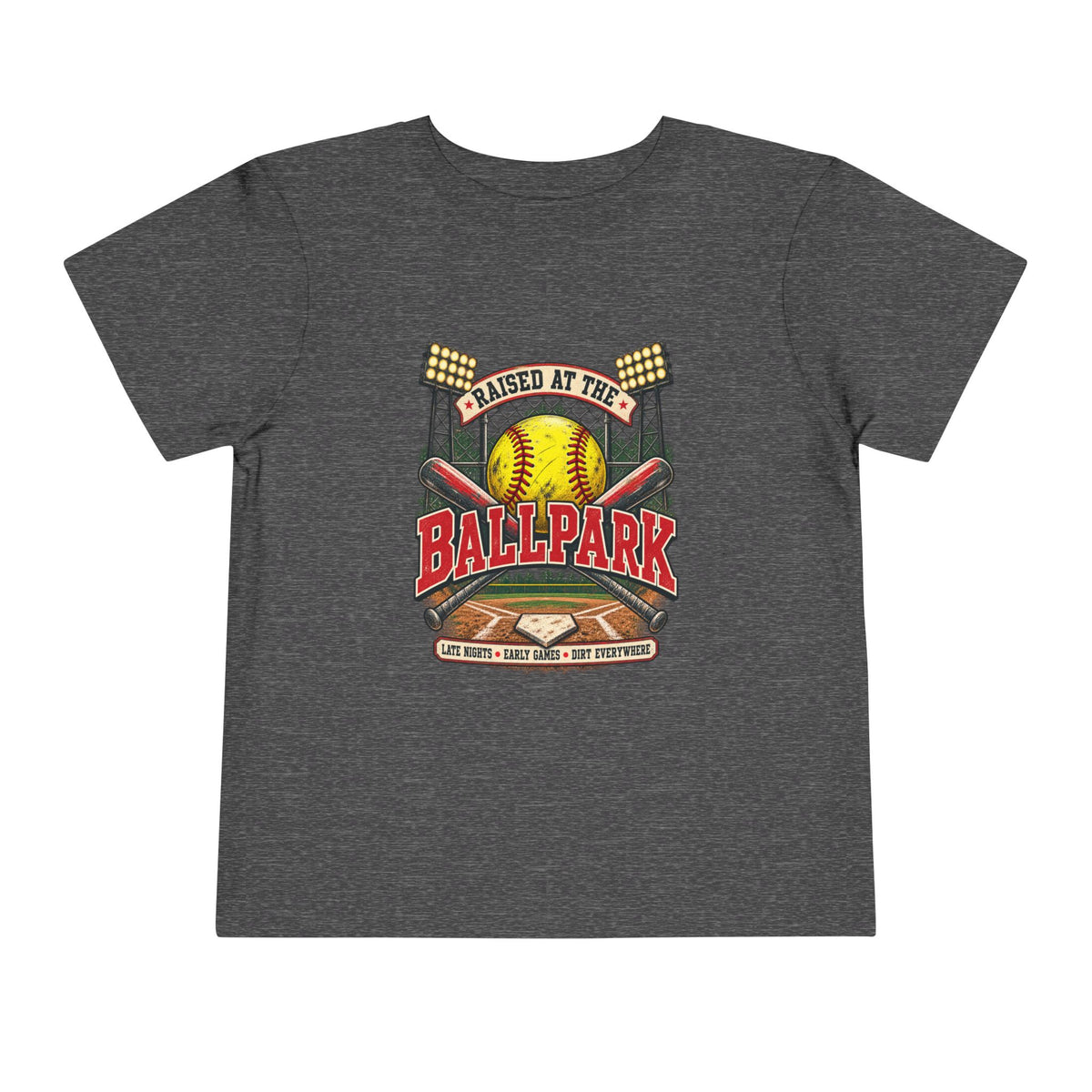 Little Ballpark Kid Toddler Softball Tee