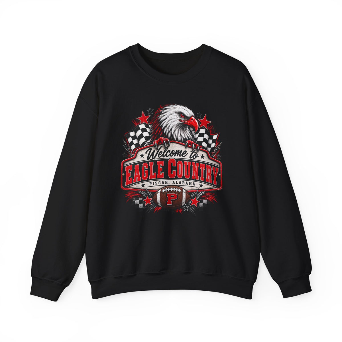 Welcome to Eagle Country Pisgah Crewneck