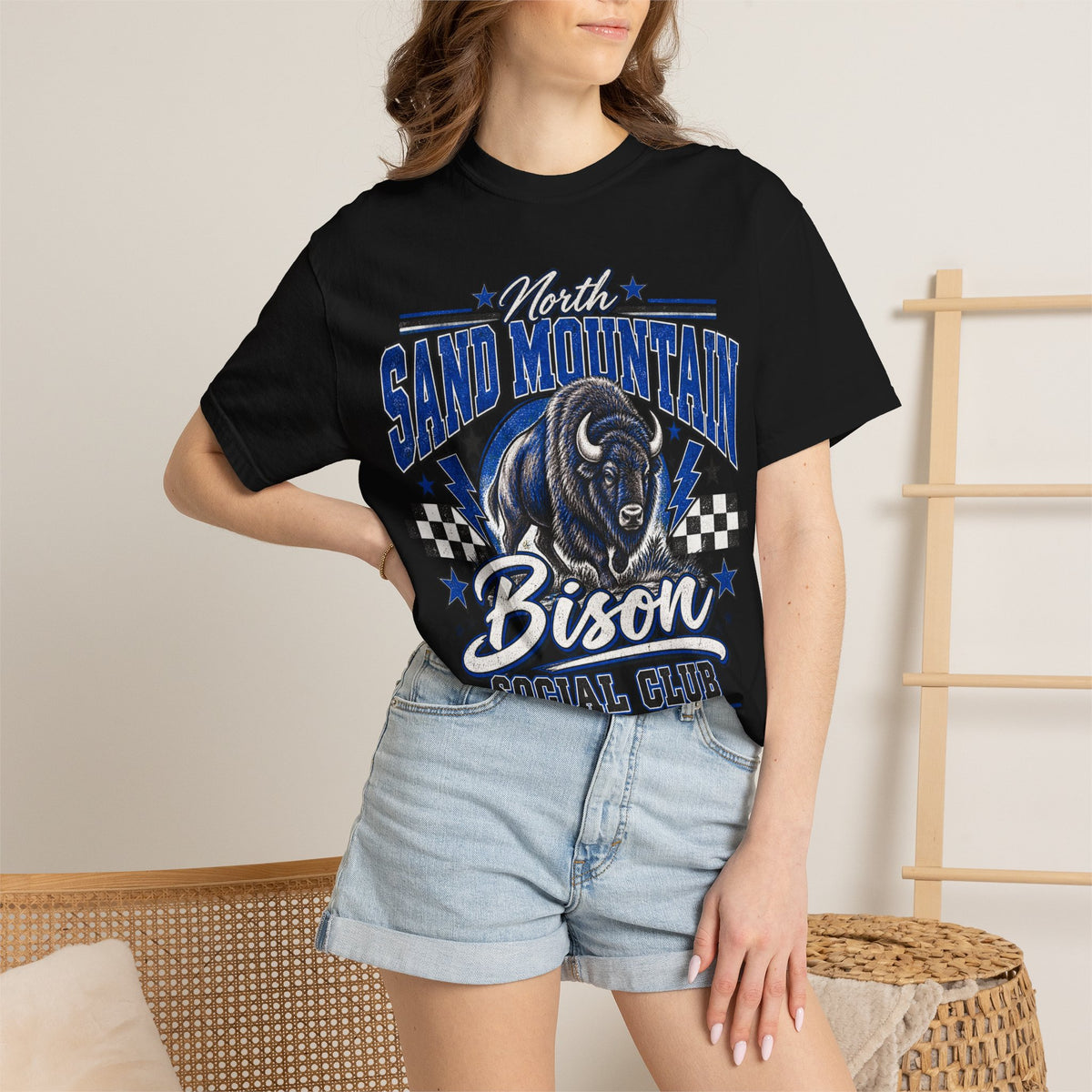 NSM Vintage Bison Social Club Tee