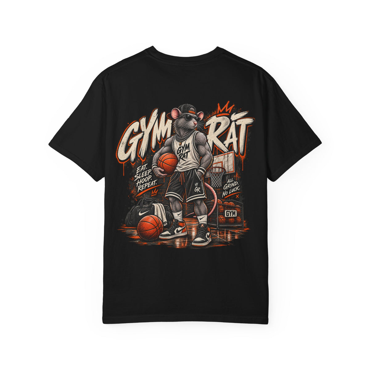 Gym Rat Basketball Comfort Colors Tee