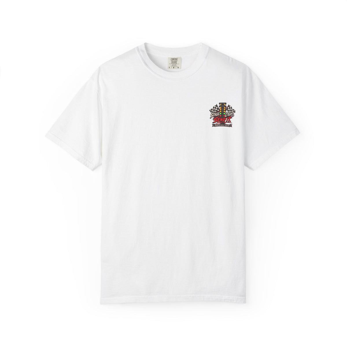 Stage. Light. Send It. Comfort Colors Racing Tee