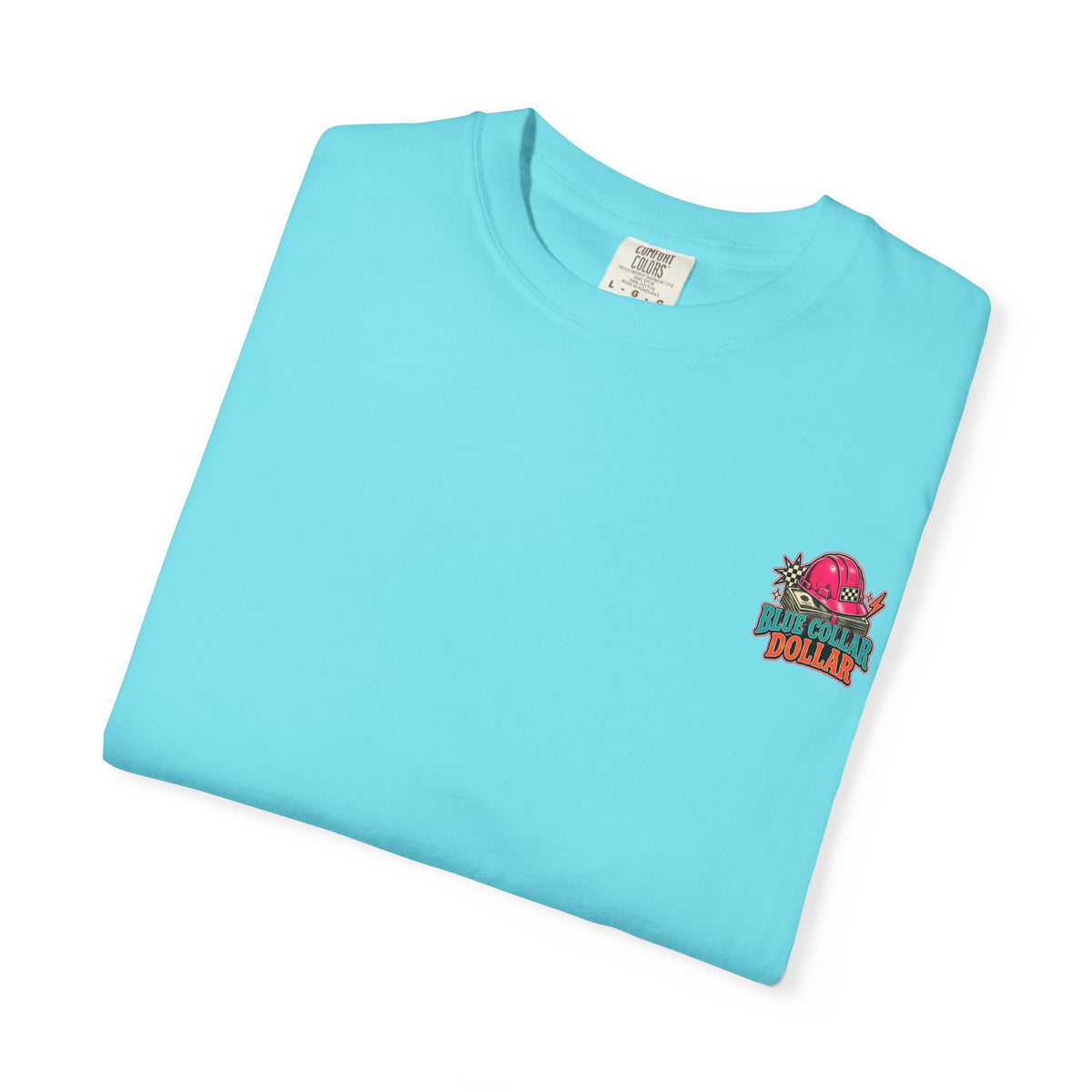 Spending That Blue Collar Dollar Pink Hard Hat Tee