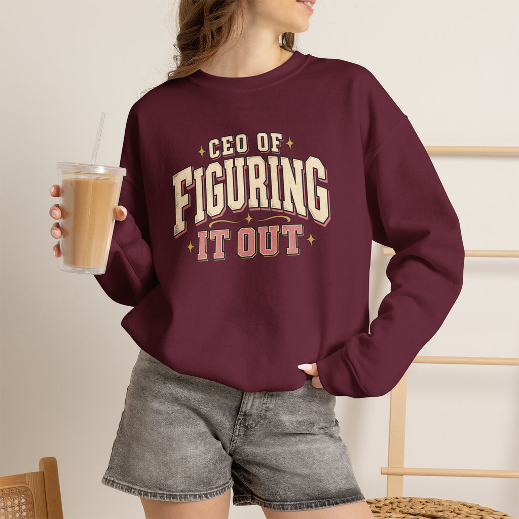 CEO of Figuring It Out Crewneck