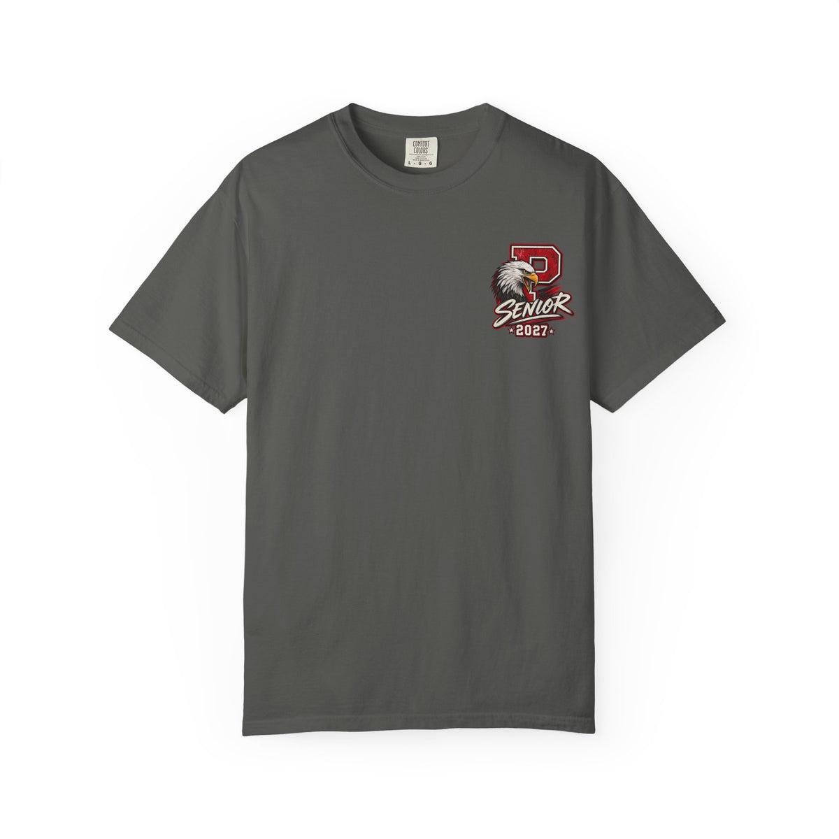 Pisgah Eagles Senior 2027 Camo Graphic Tee
