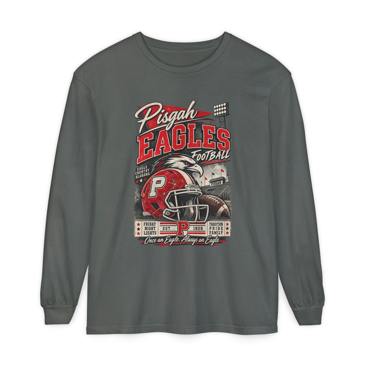 Pisgah Eagles Friday Night Heritage Long Sleeve Tee