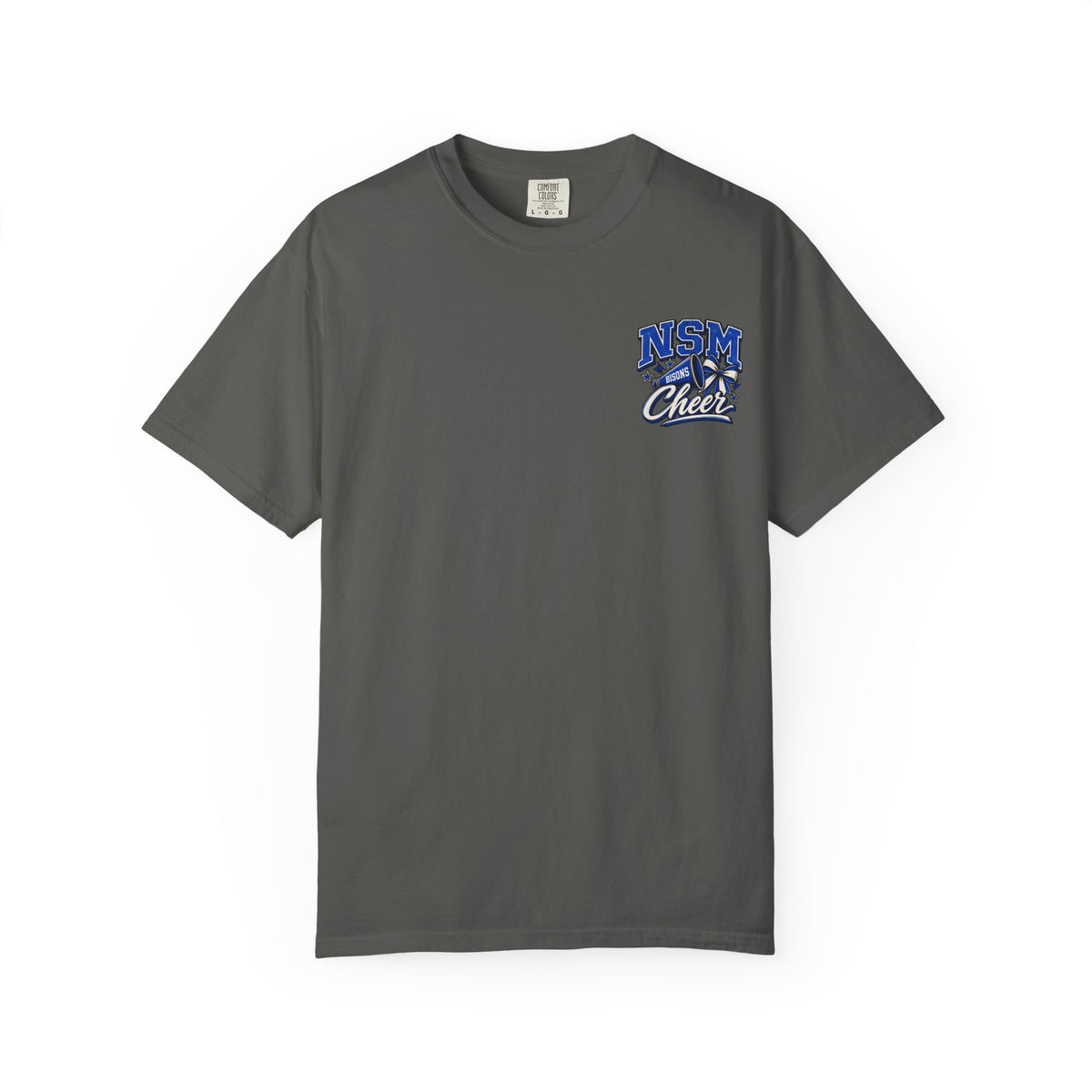 NSM Bison Cheer Front & Back Tee