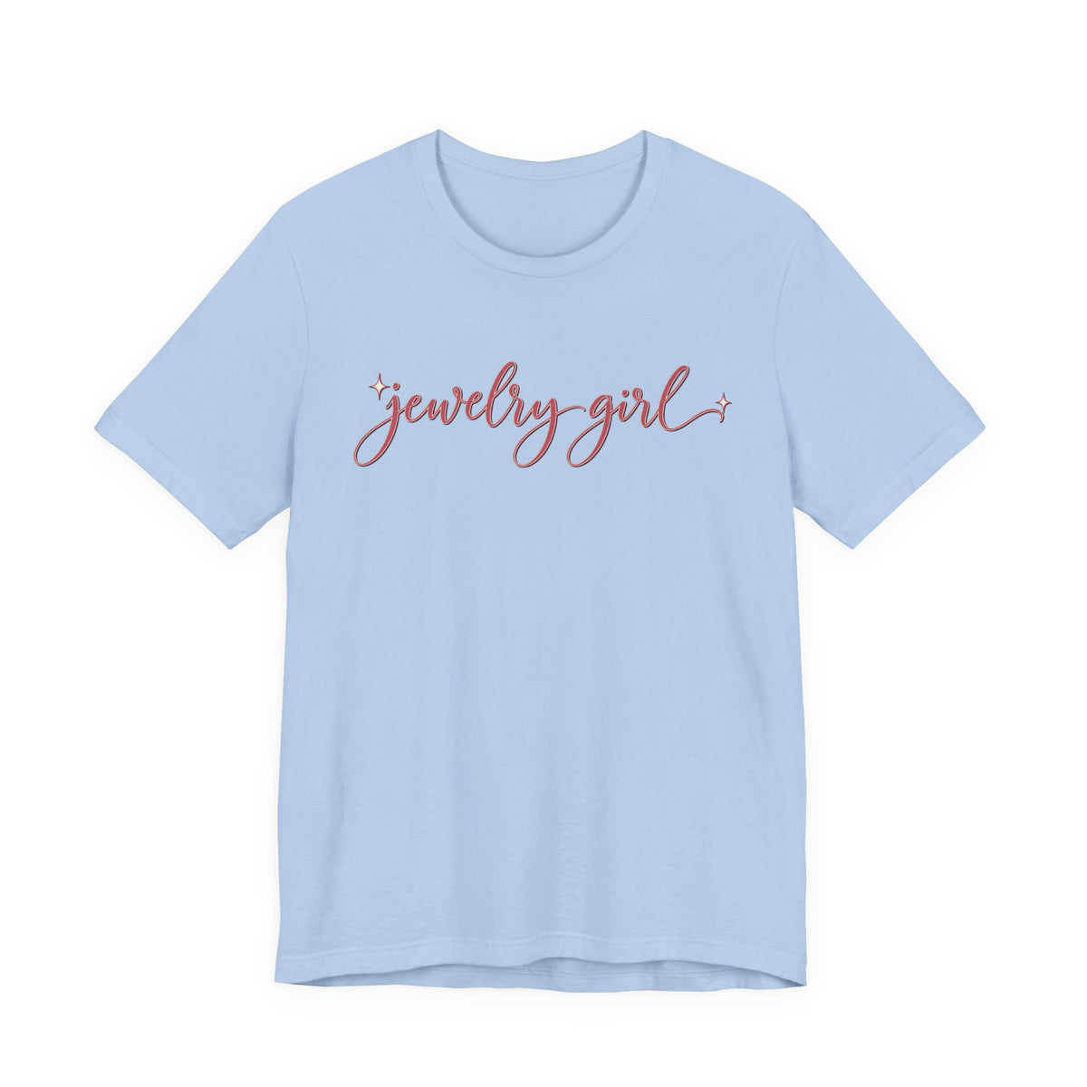 Jewelry Girl Cursive Graphic Tee