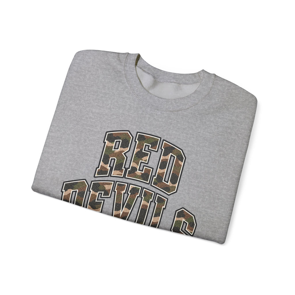 Red Devils Vintage Camo Crewneck Sweatshirt