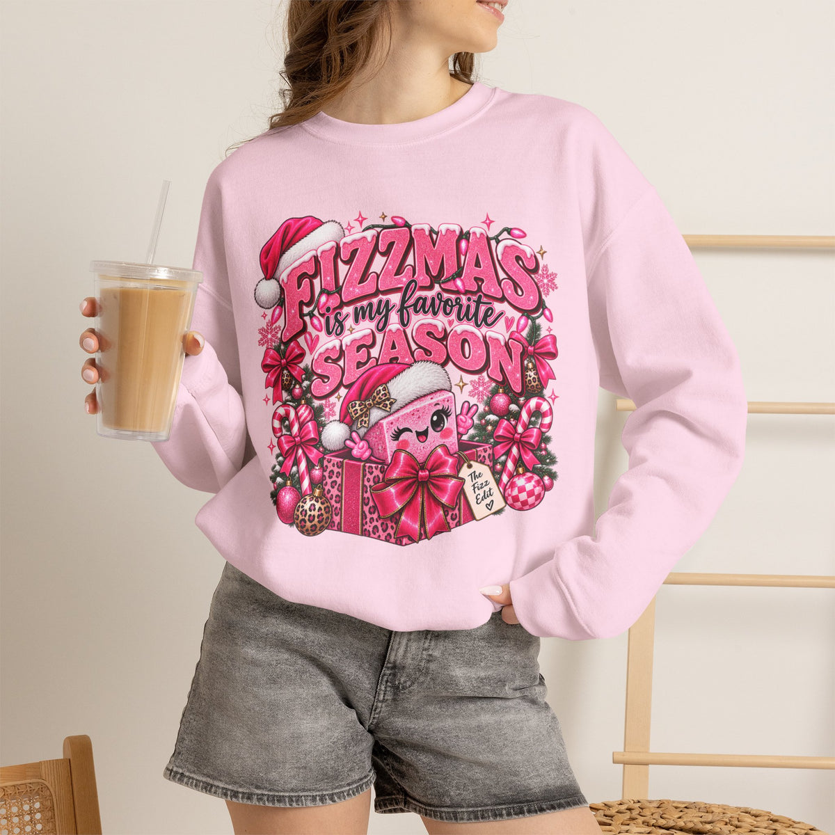 Fizzmas Is My Favorite Season Crewneck